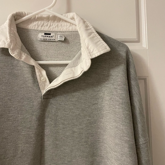 Topshop Collared Sweater - Picture 2 of 5